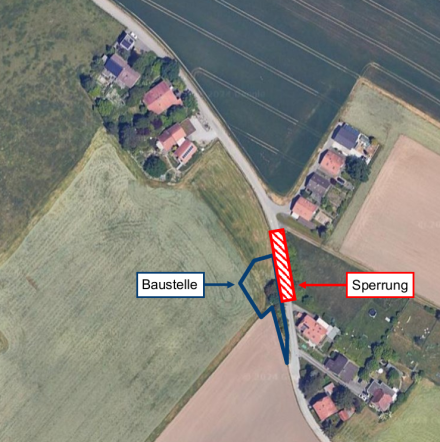 Strassensperrung Lenzenholestrasse