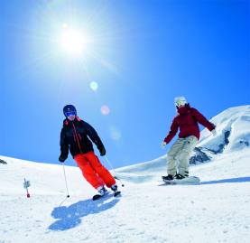 skifahren, snowboarden